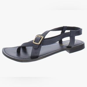 Never worn, Free People La Risa black flat sandal, size 7.5